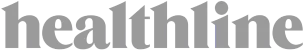 healthline wordmark logo displayed in light gray lowercase bold letters on a transparent background.